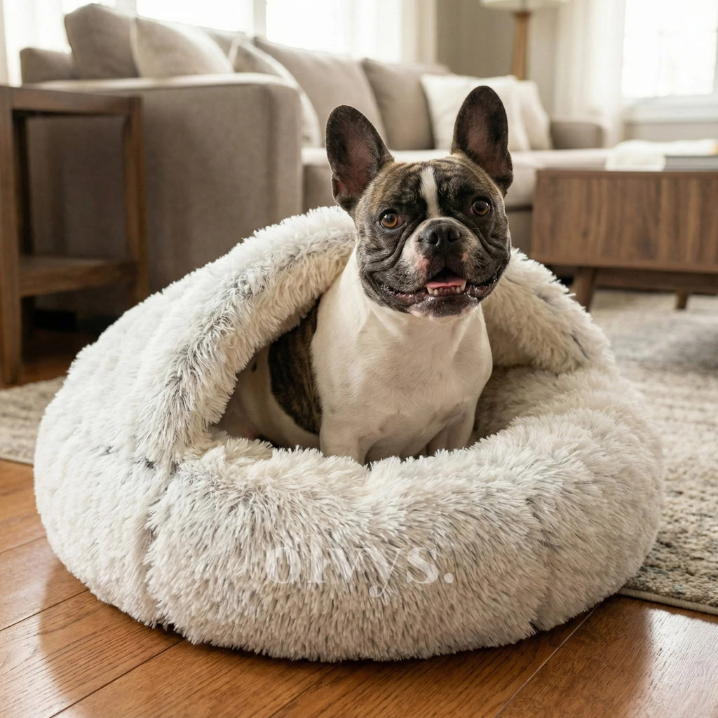 Cozy Cocoon™ Calming Pet Bed Anxiety Relief for Dogs & Cats