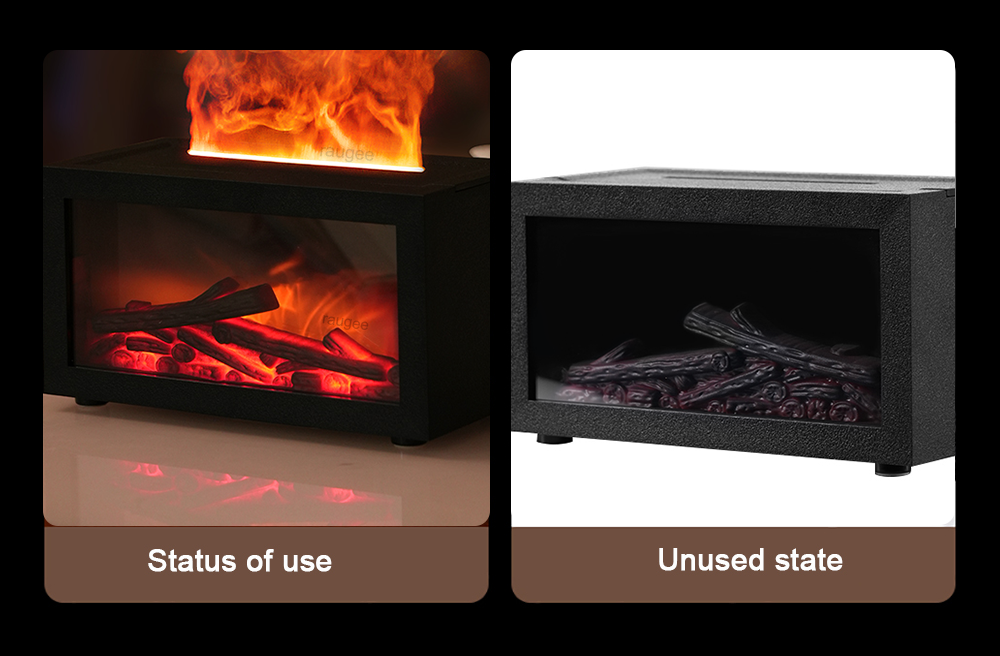 AROMATHERAPY FLAME HUMIDIFIER