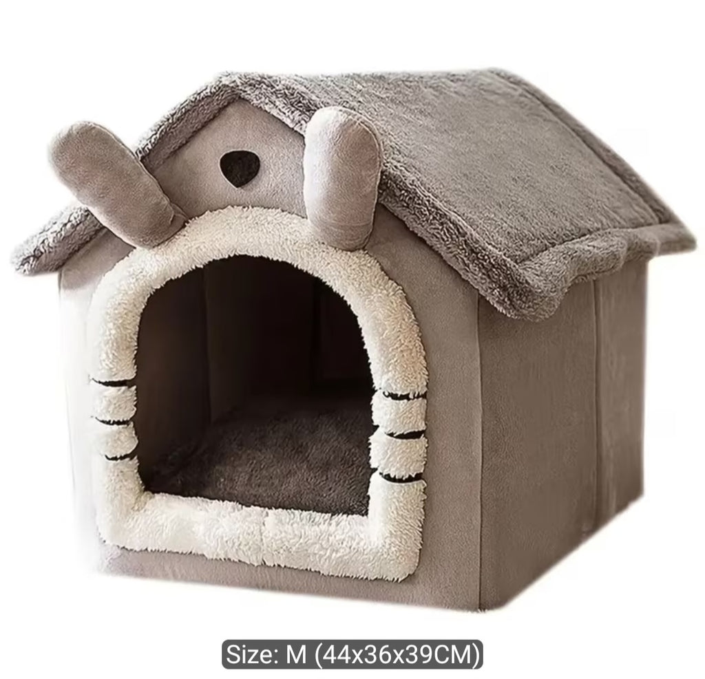 Dog House All Seasons Warm Washable Cat Cave Dog House Indoor Soft Removable