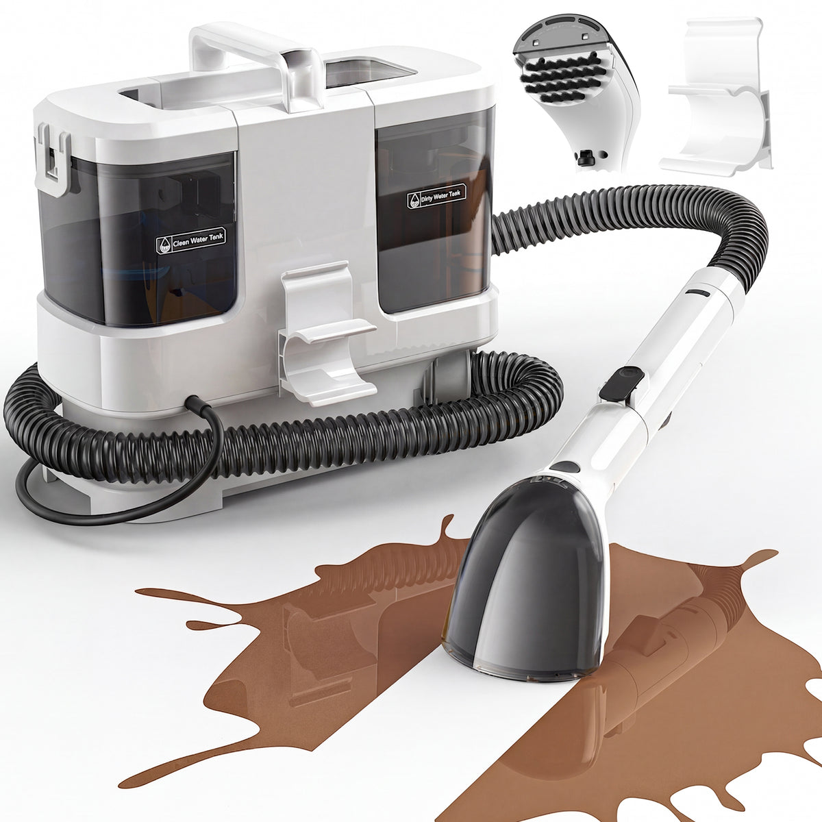Lubluelu V2 Multi-Purpose Portable Carpet And UpholsterySpot Cleaner Machine