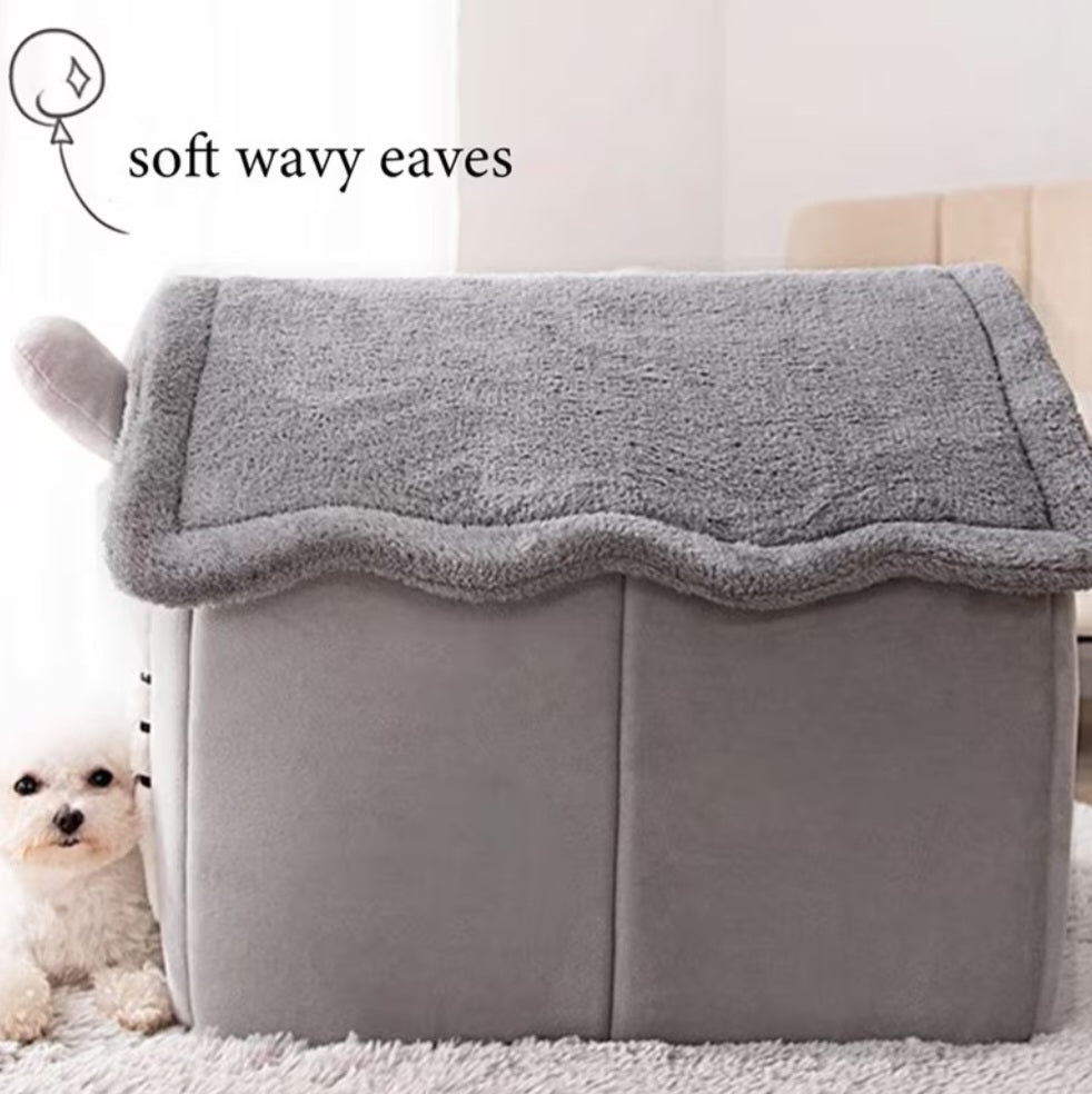 Dog House All Seasons Warm Washable Cat Cave Dog House Indoor Soft Removable