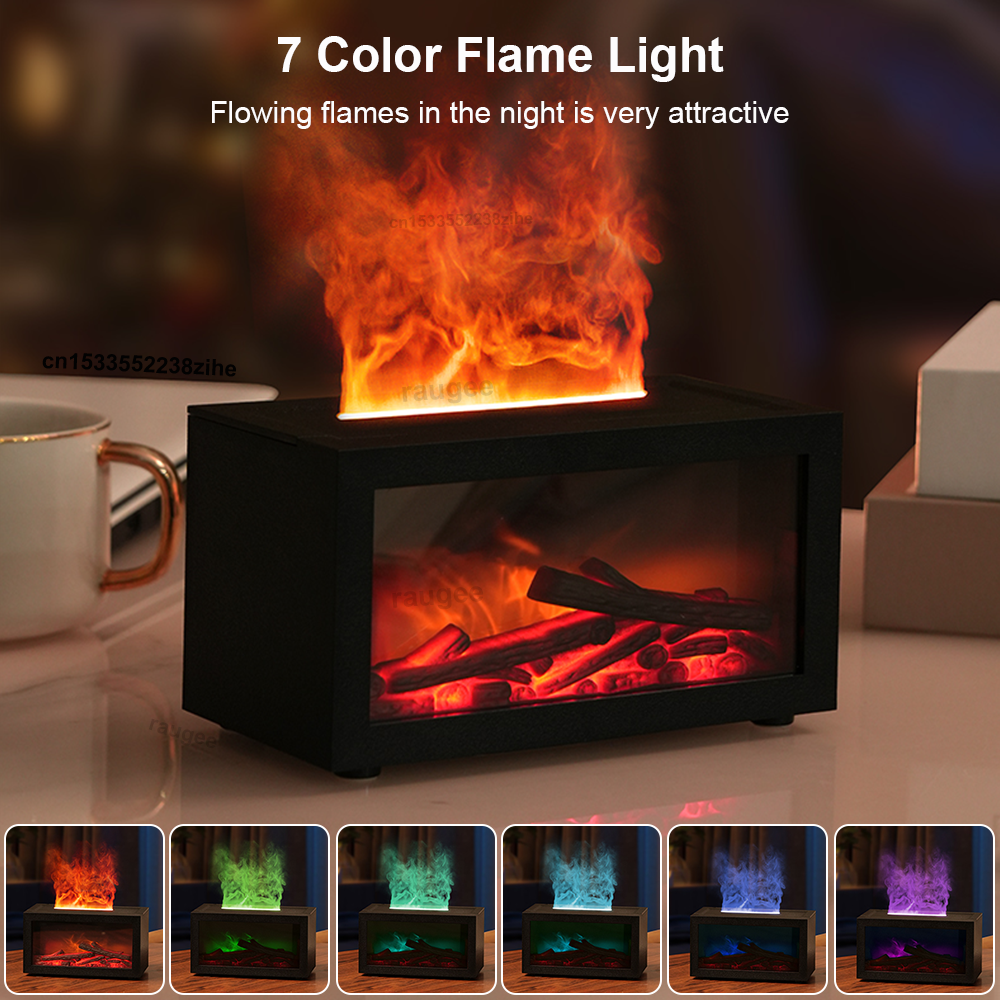 AROMATHERAPY FLAME HUMIDIFIER