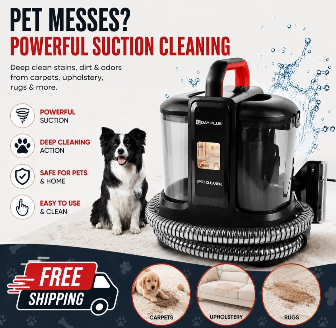 Handheld Spot & Stain Carpet Cleaner Pet Stain Remover