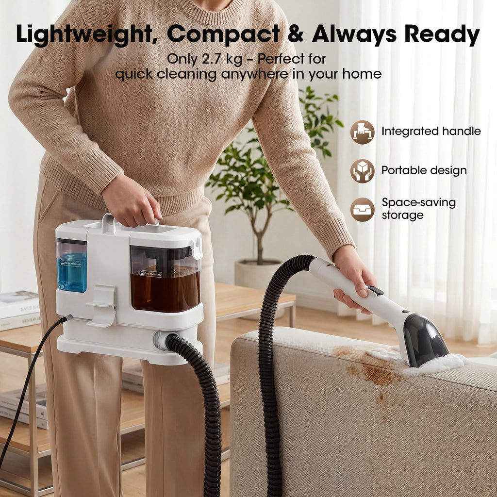 Lubluelu V2 Multi-Purpose Portable Carpet And UpholsterySpot Cleaner Machine