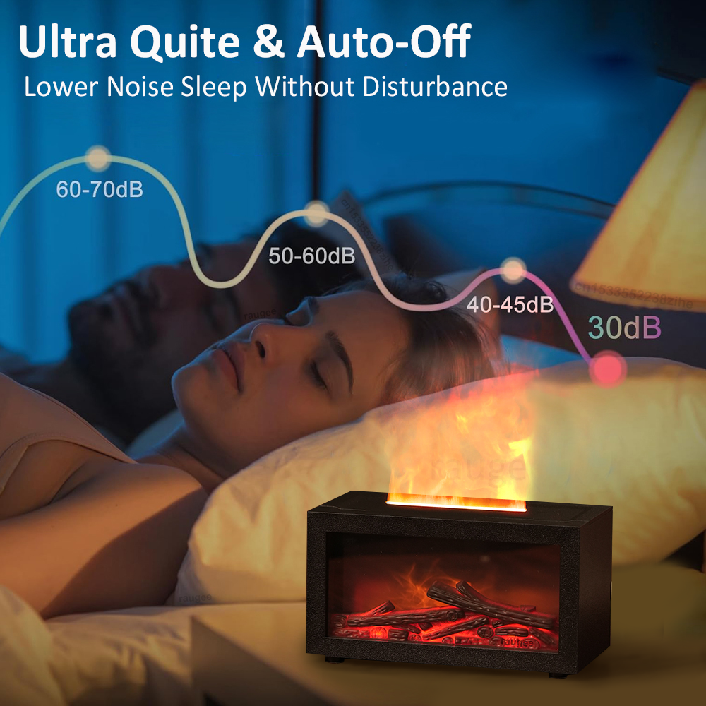 AROMATHERAPY FLAME HUMIDIFIER
